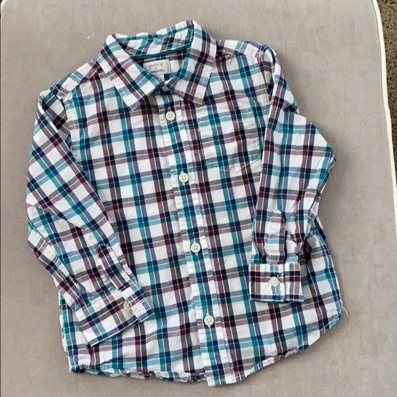 Gymboree Other - Gymboree plaid button down shirt